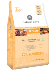 Natural Core (ECO 9a) 高齡犬鴨肉有機糧 2.4kg (橙) [A0238]