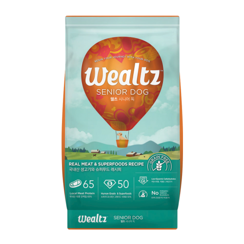 斷貨 代理未有返貨期 Wealtz 維爾滋 [WCK2365] - 中.高齡犬配方 - 鮮雞肉、超級食物 1.2KG