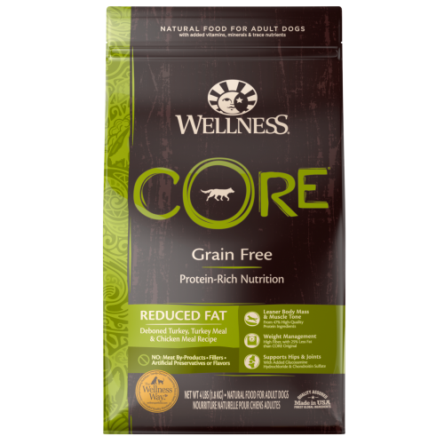 WELLNESS CORE 88405 - 無穀物體重管理配方狗糧 04磅