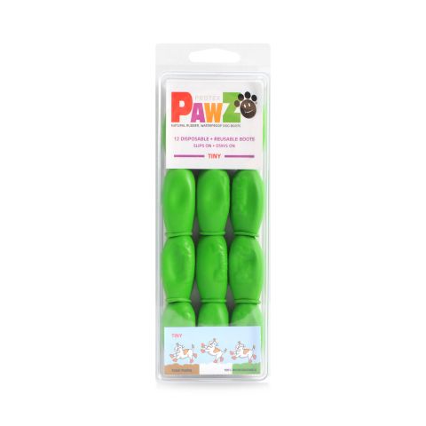 1. Pawz Boots Tiny Green