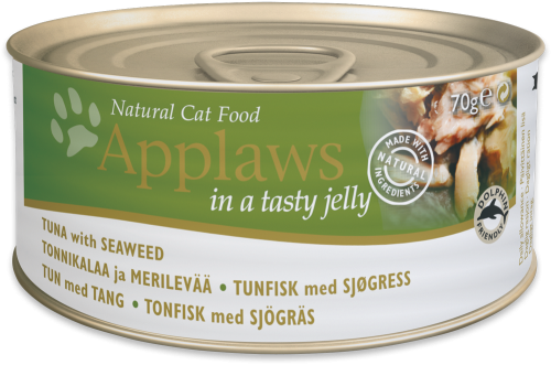 Applaws Jelly系列 吞拿魚+紫菜 貓罐頭 70g