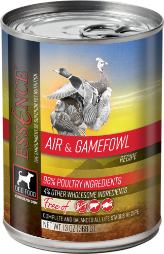 ESSENCE ESD-AGF 傲翔精選犬隻配方罐頭 (珍珠雞肉+鴨肉+火雞肉及雞肉) 13oz