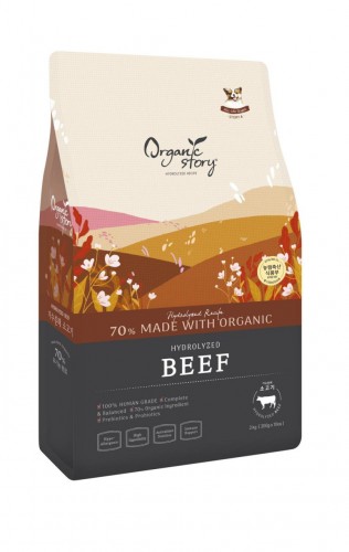 Organic Story 風味韓牛配方 全犬種 2kg (新裝) [14438]