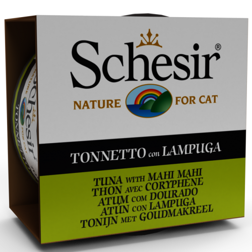 預訂預計11月中返貨 SchesiR 273 無穀物系列 吞拿魚+鯕鰍魚(Mahi Mahi) 貓罐頭 85g [SCH172730] x 14罐原條優惠