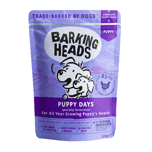 Barking Heads [BHWP] - 無穀物Puppy Days (幼犬配方) 主食濕包 300g x 10包原箱優惠