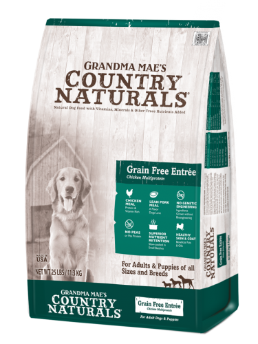 Country Naturals CN0074 - 無穀物白鮭魚雞肉低糖配方 25lb