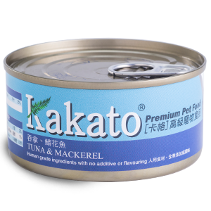 Kakato 825 吞拿+鯖花魚 170G