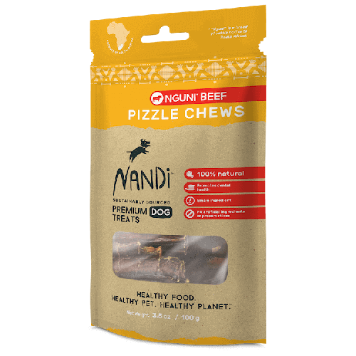 Nandi [NA038] 南非煙燻牛筋 狗小食 100g