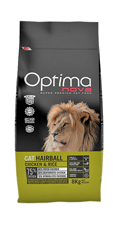 Optima Nova [OCH-M]- 獅王毛球清除配方貓糧 (Hairball) 02kg