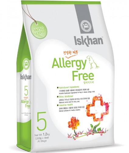 iskhan #5 allergy free 益健皮膚防敏配方 6kg