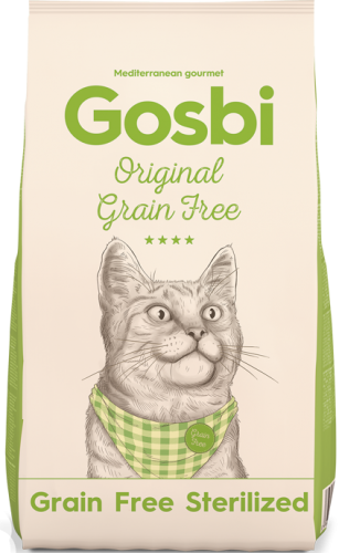 Gosbi 無穀物絕育蔬果成貓配方 07kg [GCGS] (草綠)