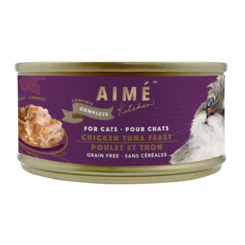 Aime Kitchen [TCA75] Complete 殿堂主食系列 - 滑雞蒸吞拿魚塊 Chicken Tuna Feast 75g
