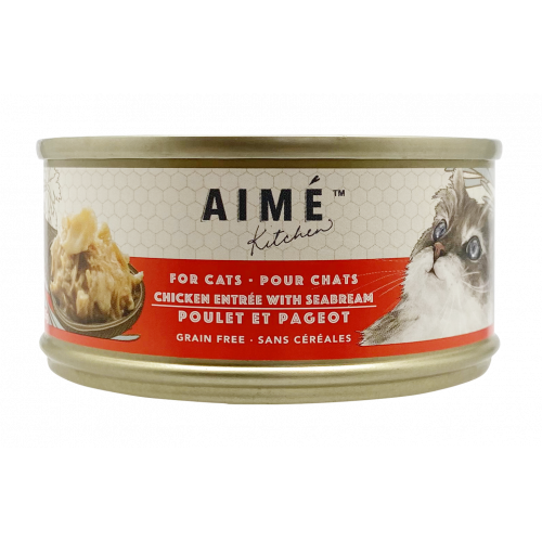 Aime Kitchen [TB85] 雞肉配鯛魚 Chicken with Seabream 85g x 24罐原箱優惠