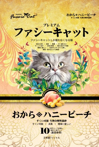 Fussie Cat FC-JH1 高竇貓蜜桃味豆腐貓砂 7L