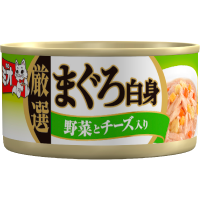 日本三才貓罐頭-肉汁系列 80G MI-04 吞拿魚+野菜+芝士