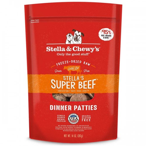 Stella & Chewy's 凍乾脫水狗糧 SC001 Freeze Dried Dinner Patties for dog - 牛肉配方 05.5oz