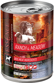 ESSENCE ESD-AGF 野牧精選犬隻配方罐頭 (野豬肉+山羊肉+羊肉及豚肉) 13oz