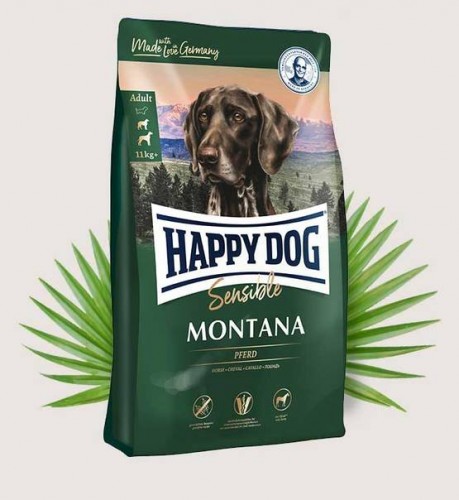 Happy Dog 美國馬肉無穀物配方狗糧Montana 10kg [60485]