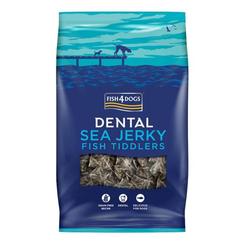 Fish4Dog [JTD709]- 鱈魚皮粒(SEA JERKY FISH TIDDLERS) 115g