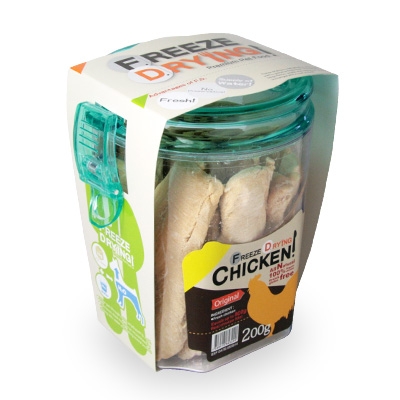 Freeze Drying FD21 純雞柳裝(原味) 200g (桶裝)