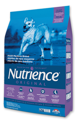 Nutrience 天然成犬羊+糙米配方 - 11.5 kg [D6049] (藍底紫)