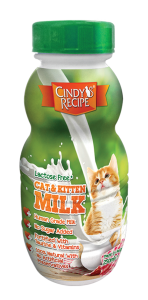 Cindy’s Recipe Lactose-Free Cat & Kitten Milk 250ml