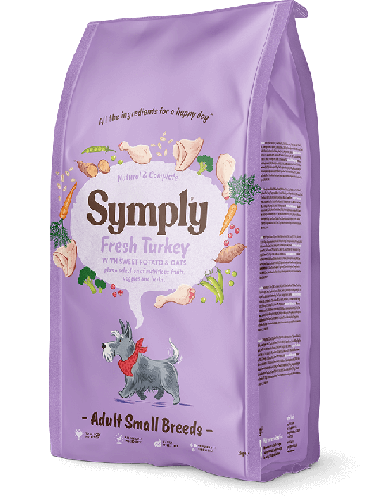 Symply 鮮品 [VSB6]  鮮火雞肉 敏感腸胃配方 - 小型犬 6kg 