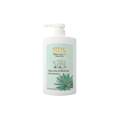 SPA [P012]-蘆薈&死海鹽潔毛啫喱 Aloe Vera & Eucalyptus Pet Minerals Shampoo (800ml)