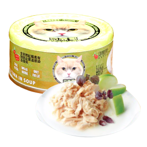 Petsgoal x 忌廉哥 吞拿魚+三文魚 貓罐頭 70g