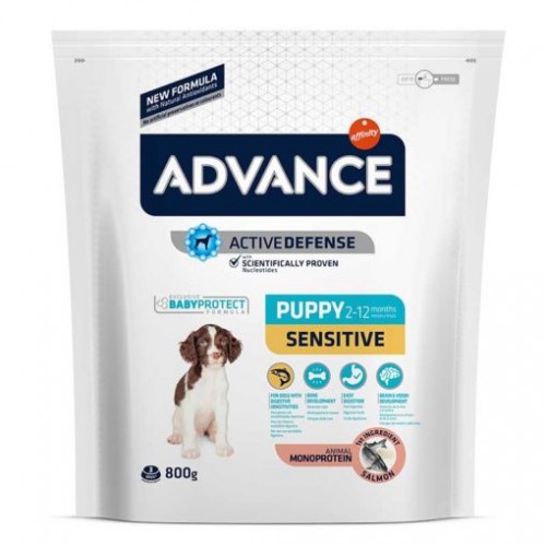 Advance - 特殊護理系列 幼犬 過敏護理（三文魚）(PUPPY SENSITIVE )狗糧 0.8kg (800g) [500933]