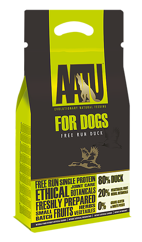 AATU ATD10 - 80/20/0 無穀物 走地鴨肉低敏天然狗糧 10kg［新包裝。新配方］