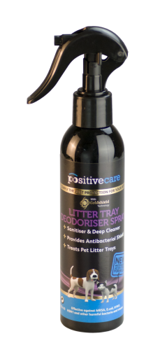 Positivecare [PPC06] 泡泡靈 砂盤噴霧 Litter Tray & Deodoriser Spray 180ml (紫字)