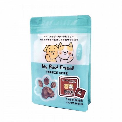 My Best Friend 脫水貓狗小食- 新西蘭 鹿肉粒 50G