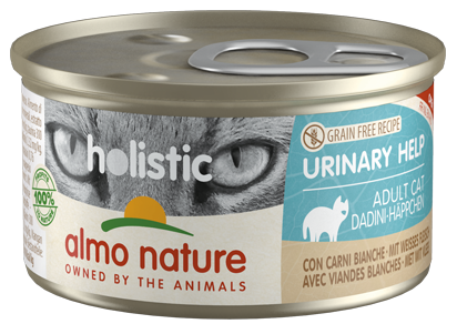 almo nature [115] Holistic 尿道護理 - 白肉 貓罐頭 85g (意大利)