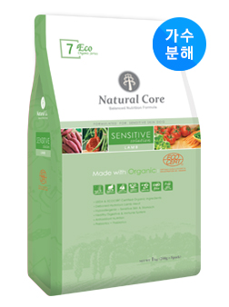 Natural Core (ECO 7) 防敏感純羊肉有機狗糧 06kg (綠) [A0570]