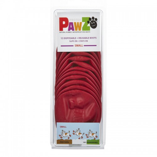 4. Pawz Boots S Red 