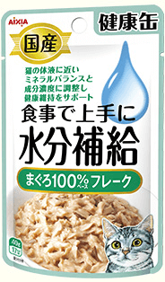 AIXIA 水補給系列 KZJ3 鮪魚薄片 貓袋裝濕糧 40g x 12包原盒優惠