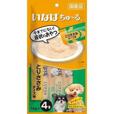 CIAO DS-111 雞肉 配芝士 肉醬 狗小食14g (4本) [JJC205]